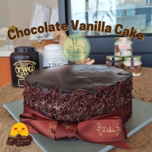 Chocolate Vanilla Cake