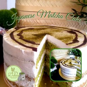 Japanese Matcha Cake